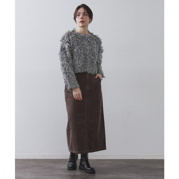 ループヤーンニットカーディガン | OPAQUE.CLIP | 詳細画像8 