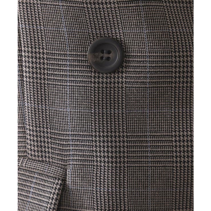 グレンチェックダブルジャケット/セットアップ対応可【洗える】 | OPAQUE.CLIP | 詳細画像12