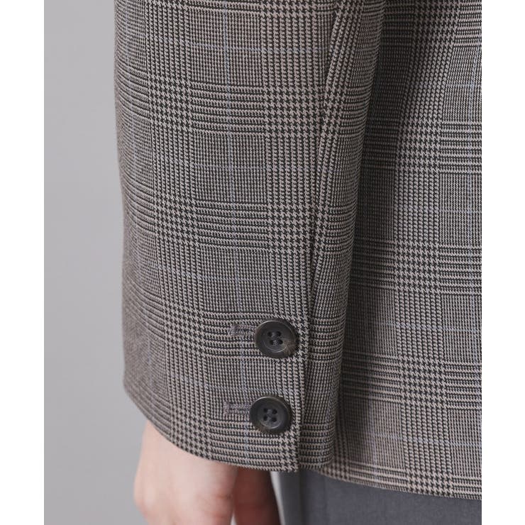 グレンチェックダブルジャケット/セットアップ対応可【洗える】 | OPAQUE.CLIP | 詳細画像19