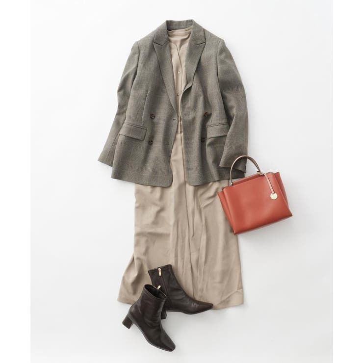 グレンチェックダブルジャケット/セットアップ対応可【洗える】 | OPAQUE.CLIP | 詳細画像25