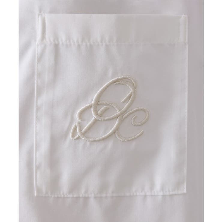 ポケット刺繍レギュラーカラーシャツ【洗濯機OK】 | OPAQUE.CLIP | 詳細画像4 