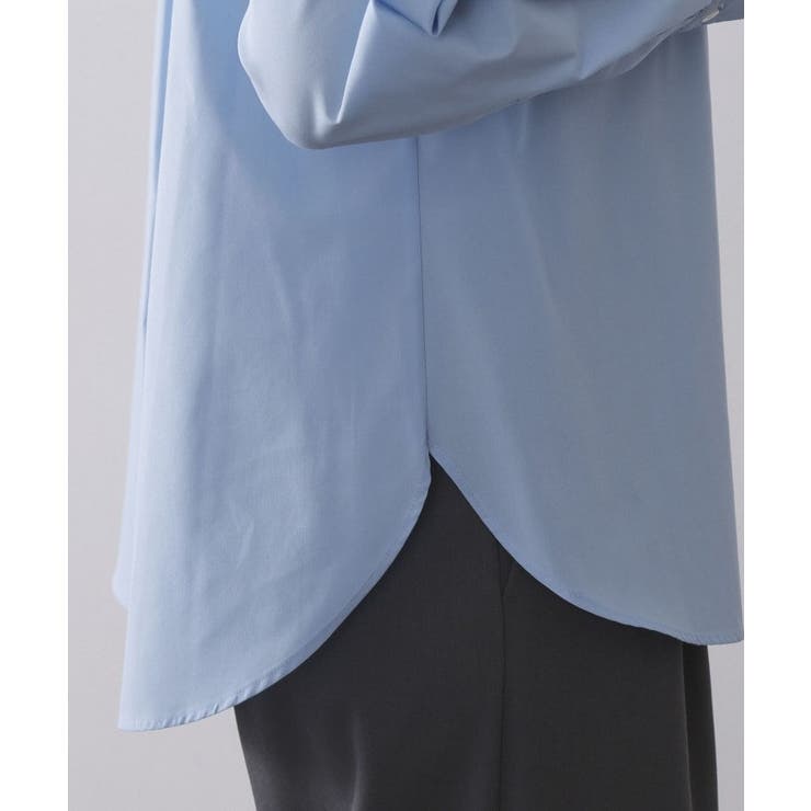 ポケット刺繍レギュラーカラーシャツ【洗濯機OK】 | OPAQUE.CLIP | 詳細画像28 