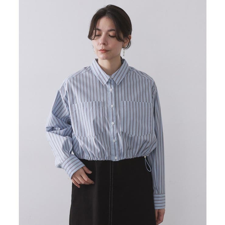 ドロストヘムショートシャツ【洗濯機OK】 | OPAQUE.CLIP | 詳細画像9 