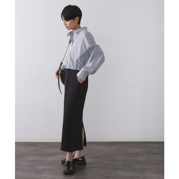 ドロストヘムショートシャツ【洗濯機OK】 | OPAQUE.CLIP | 詳細画像7 