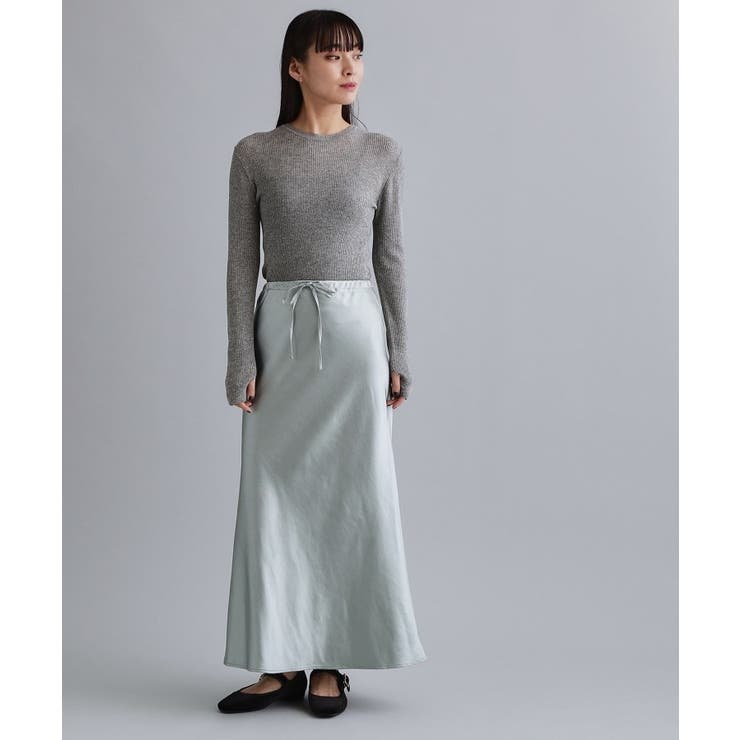 【es】ラメスパンコールリブニット【洗える】 | OPAQUE.CLIP | 詳細画像6 