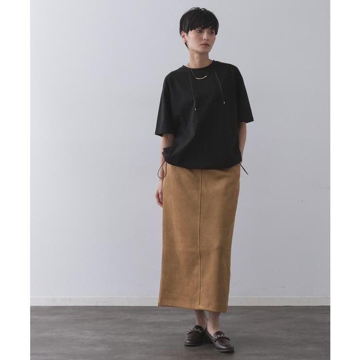 裾ドロストTシャツ【洗濯機洗い可】 | OPAQUE.CLIP | 詳細画像6 