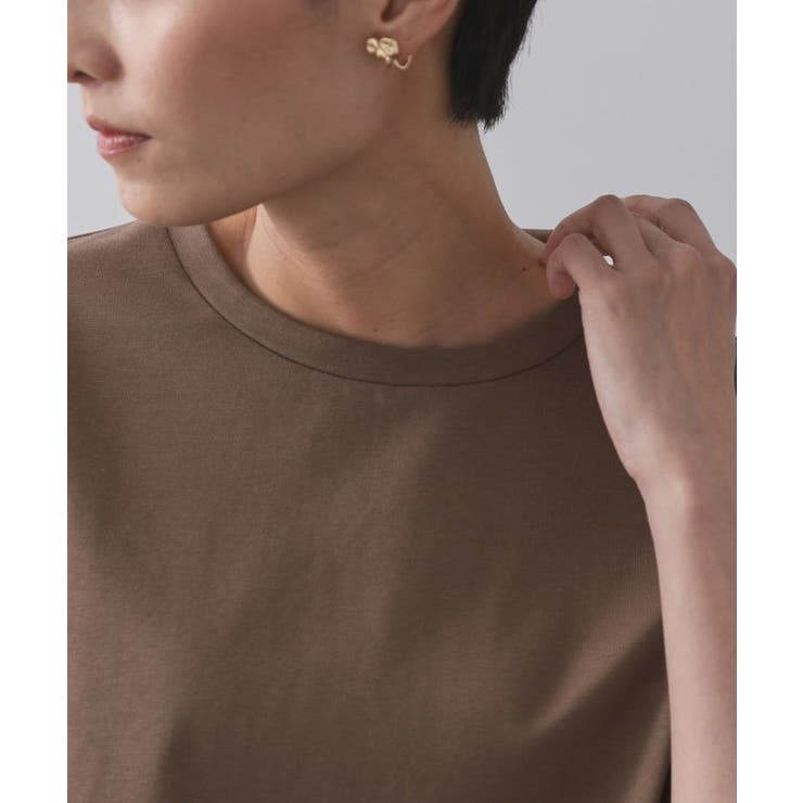 裾ドロストTシャツ【洗濯機洗い可】 | OPAQUE.CLIP | 詳細画像16 