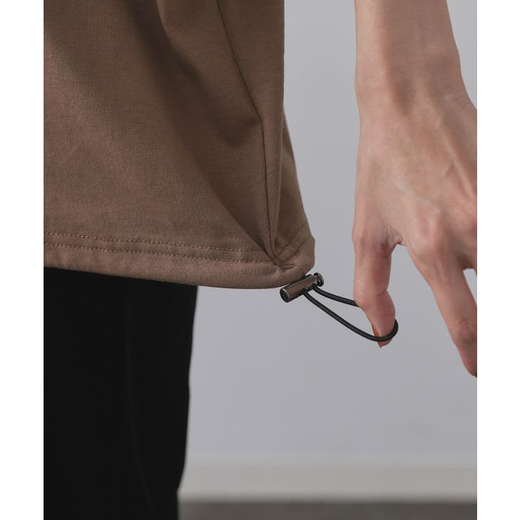 裾ドロストTシャツ【洗濯機洗い可】 | OPAQUE.CLIP | 詳細画像19 