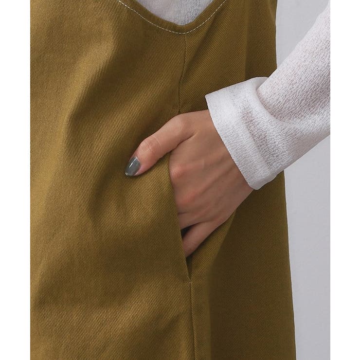 配色ステッチジャンスカ【洗濯機洗い可】 | OPAQUE.CLIP | 詳細画像14 