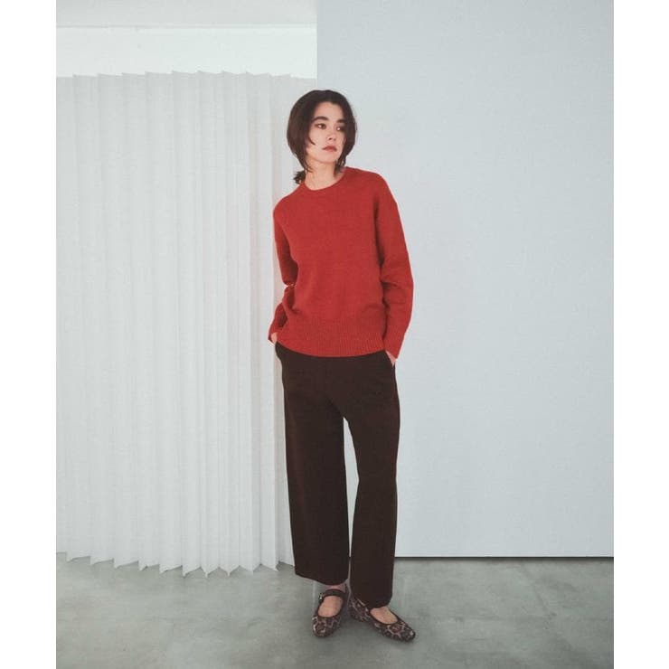 イージーカーブワイドパンツ【洗濯機OK】 | OPAQUE.CLIP | 詳細画像1 