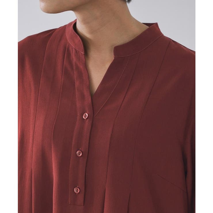 バックプリーツワンピース【洗濯機OK】 | OPAQUE.CLIP | 詳細画像12 