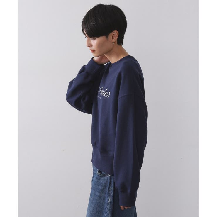 刺繍ロゴスウェット【洗濯機OK】 | OPAQUE.CLIP | 詳細画像10 