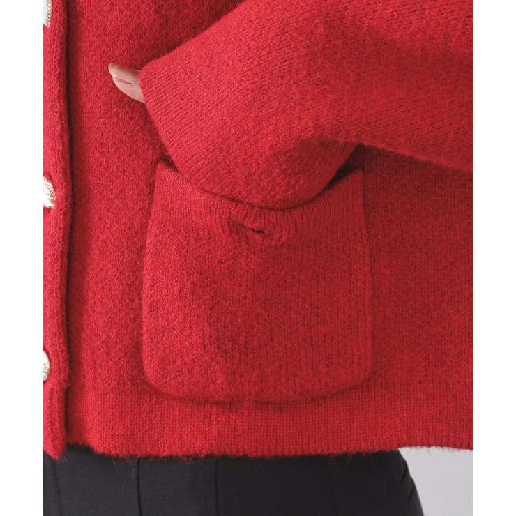 ビジューボタンニットカーディガン【洗える】 | OPAQUE.CLIP | 詳細画像21 