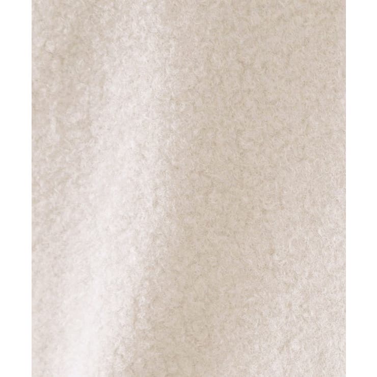 もこもこノーカラージップミドルコート【洗える】 | OPAQUE.CLIP | 詳細画像8 