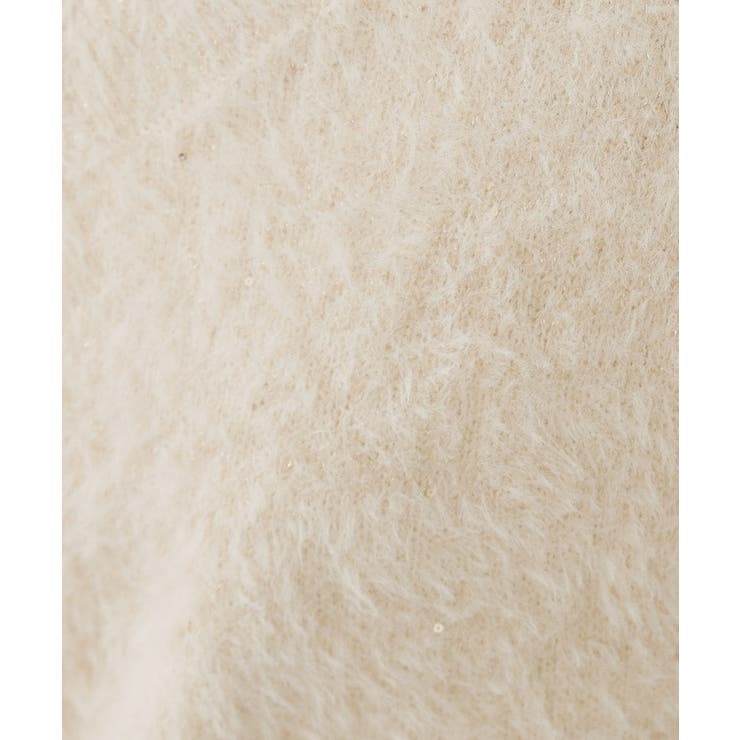 スパンコールフェザーVネックニット【洗濯機OK】 | OPAQUE.CLIP | 詳細画像38 