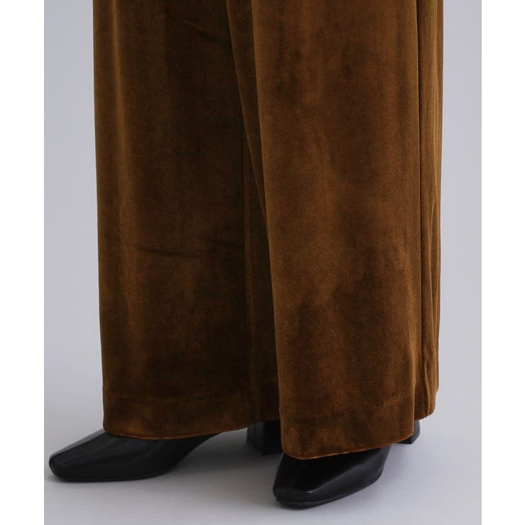 【es】ベロアサロペット【洗濯機OK】 | OPAQUE.CLIP | 詳細画像18 