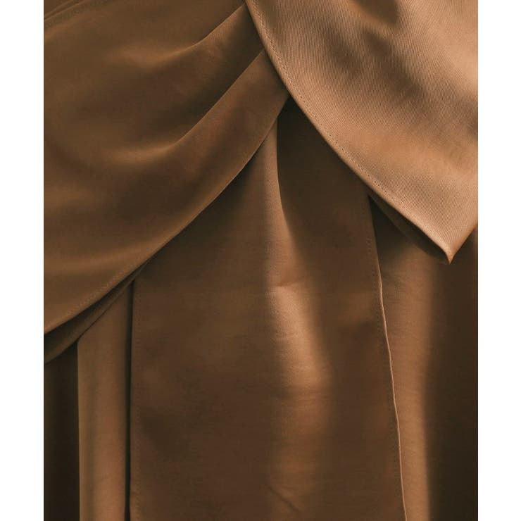 サテンキャミブラウス【洗濯機OK】 | OPAQUE.CLIP | 詳細画像12 
