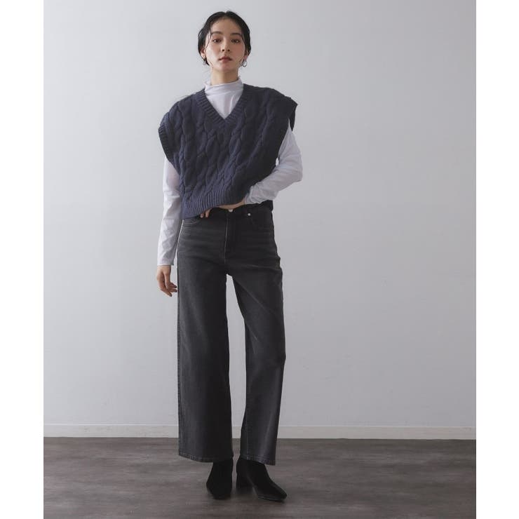 ケーブルローゲージベスト【洗濯機OK】 | OPAQUE.CLIP | 詳細画像10 