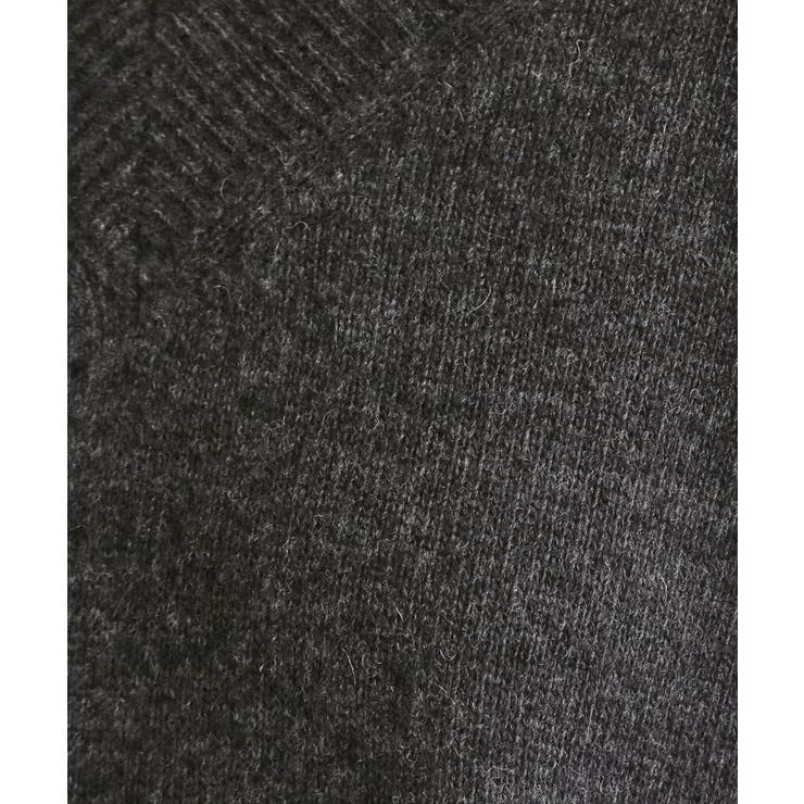 【es】フラッフィーウールVネックニット【洗濯機OK】 | OPAQUE.CLIP | 詳細画像4 