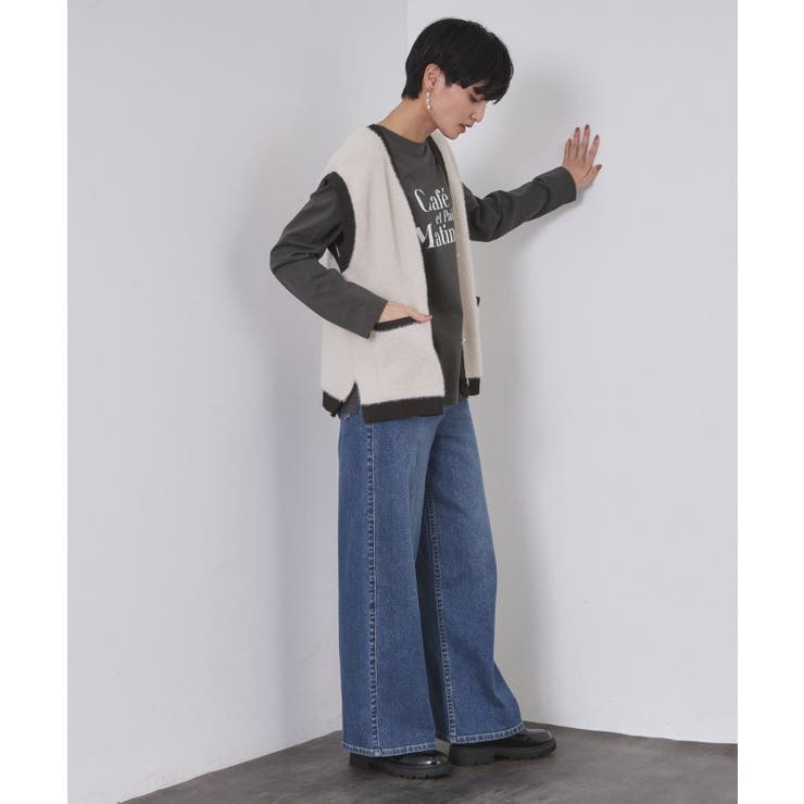 ロングロゴTシャツ【洗濯機OK】 | OPAQUE.CLIP | 詳細画像8 