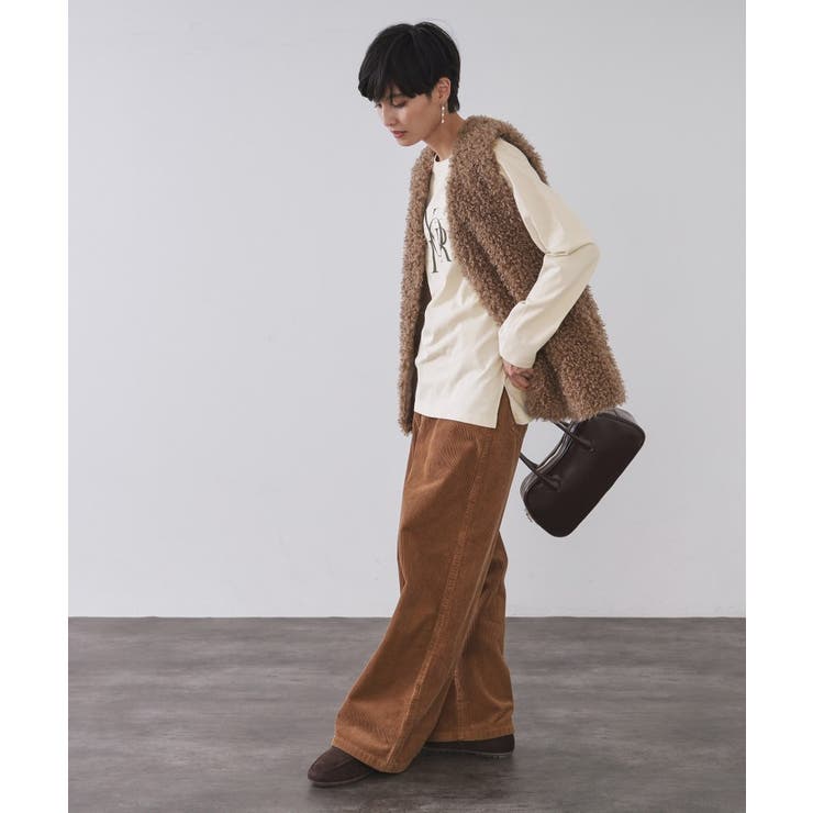 ロングロゴTシャツ【洗濯機OK】 | OPAQUE.CLIP | 詳細画像11 