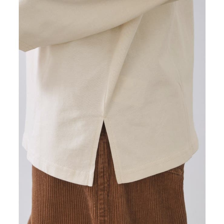 ロングロゴTシャツ【洗濯機OK】 | OPAQUE.CLIP | 詳細画像19 