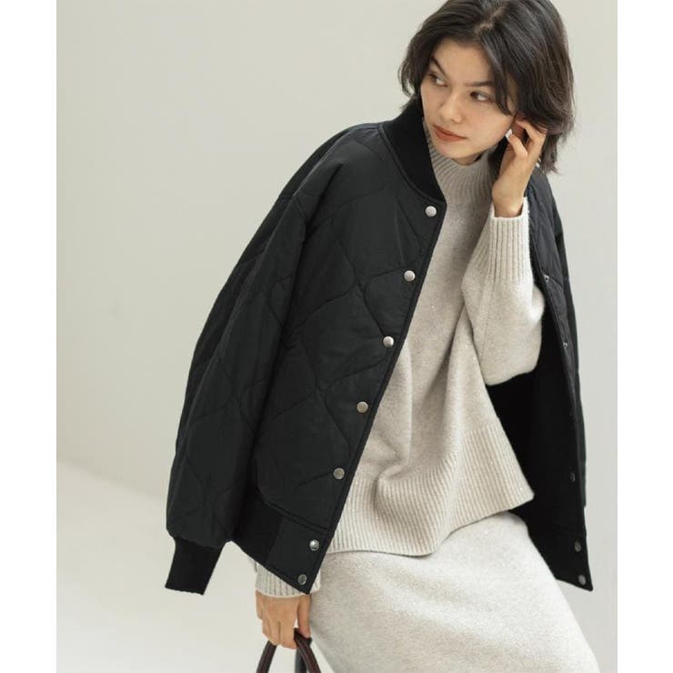 《リバーシブル》キルティングブルゾン | OPAQUE.CLIP | 詳細画像8 