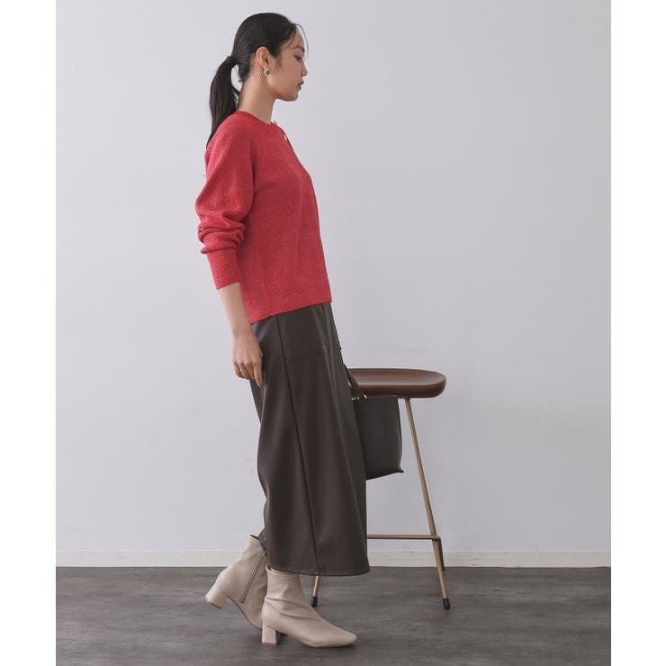 ボタンデザインラメニット【洗濯機OK】 | OPAQUE.CLIP | 詳細画像44 