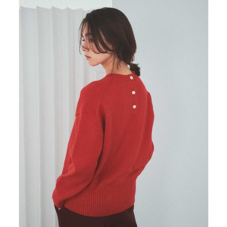 ボタンデザインラメニット【洗濯機OK】 | OPAQUE.CLIP | 詳細画像57 