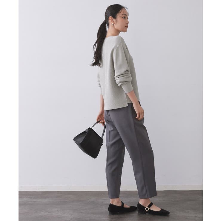 ラメガーターボートネックニット【洗濯機OK】 | OPAQUE.CLIP | 詳細画像38 