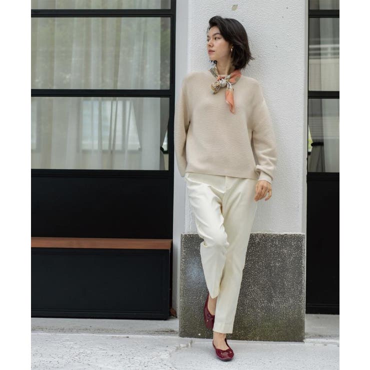 ラメガーターボートネックニット【洗濯機OK】 | OPAQUE.CLIP | 詳細画像7 