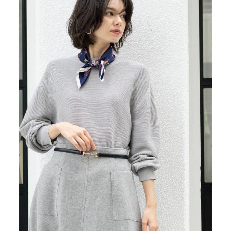 ラメガーターボートネックニット【洗濯機OK】 | OPAQUE.CLIP | 詳細画像8 