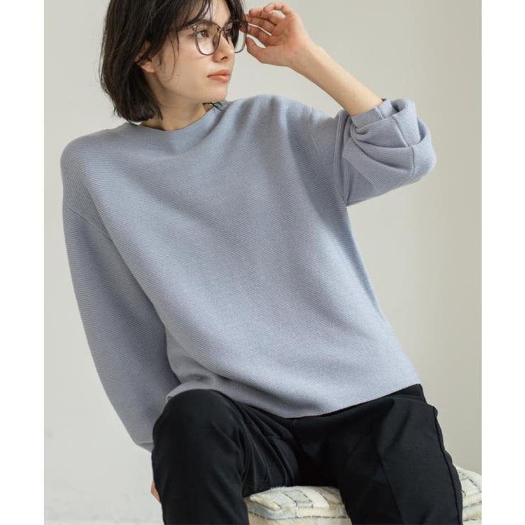 ラメガーターボートネックニット【洗濯機OK】 | OPAQUE.CLIP | 詳細画像20 