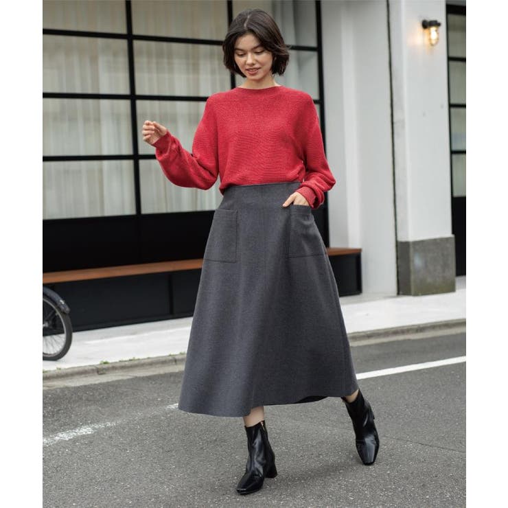 ラメガーターボートネックニット【洗濯機OK】 | OPAQUE.CLIP | 詳細画像28 