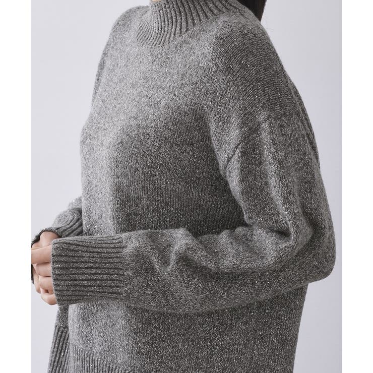 ラメスパンコールハイネックニット/セットアップ対応可【洗濯機OK】 | OPAQUE.CLIP | 詳細画像63 