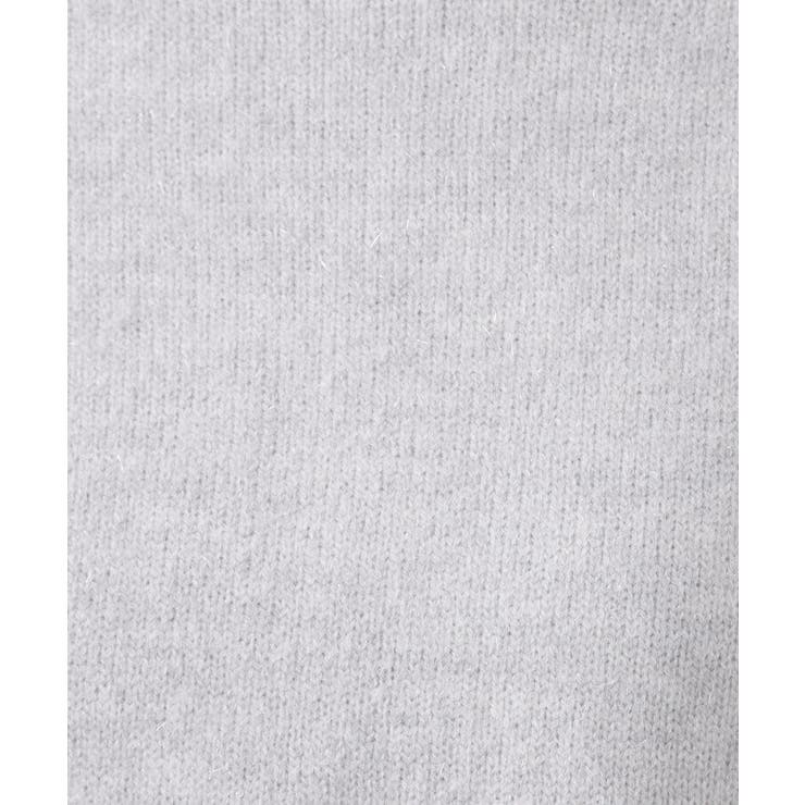 きらきらクルーミドルゲージニット【洗濯機OK】 | OPAQUE.CLIP | 詳細画像25 