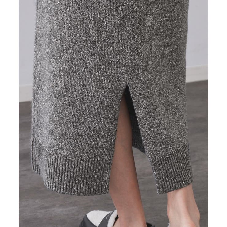 ラメスパンコールナロースカート/セットアップ対応可【洗濯機OK】 | OPAQUE.CLIP | 詳細画像53 