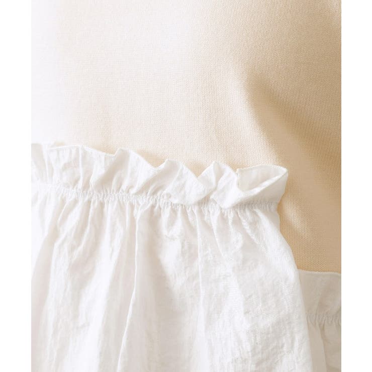 フリルドッキングニット【洗濯機OK】 | OPAQUE.CLIP | 詳細画像12 