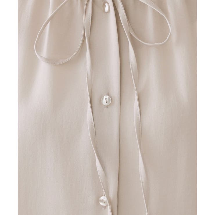 フリルカラーブラウス【洗濯機OK】 | OPAQUE.CLIP | 詳細画像8 