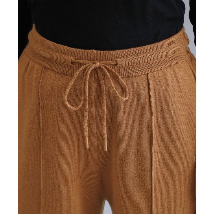 【es】ニットワイドパンツ【洗濯機OK】 | OPAQUE.CLIP | 詳細画像12 