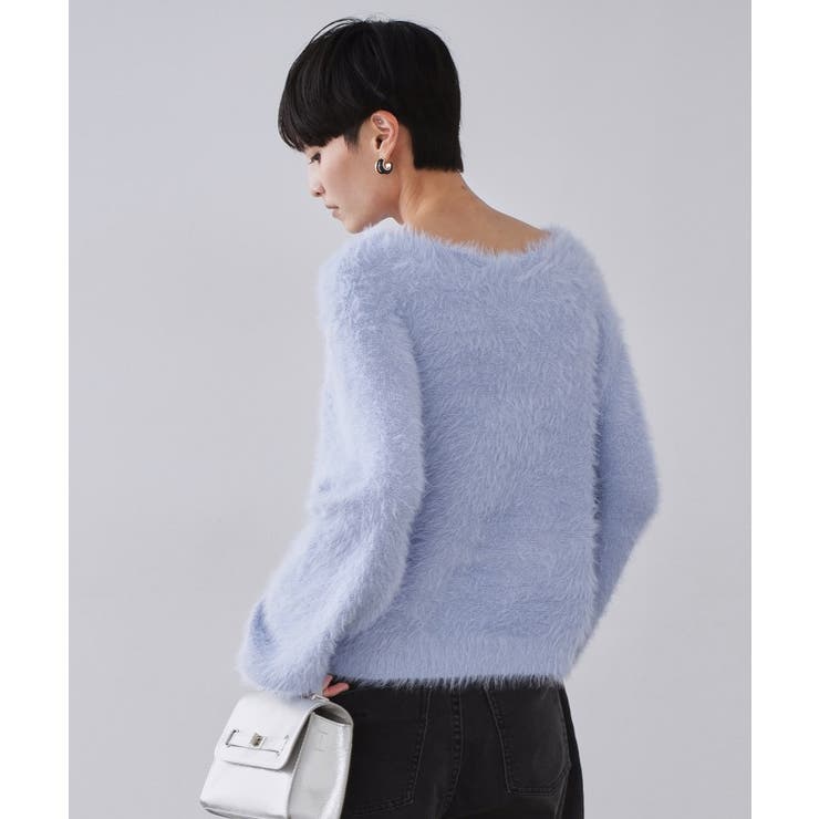 ラメシャギーニット【洗濯機OK】 | OPAQUE.CLIP | 詳細画像9 