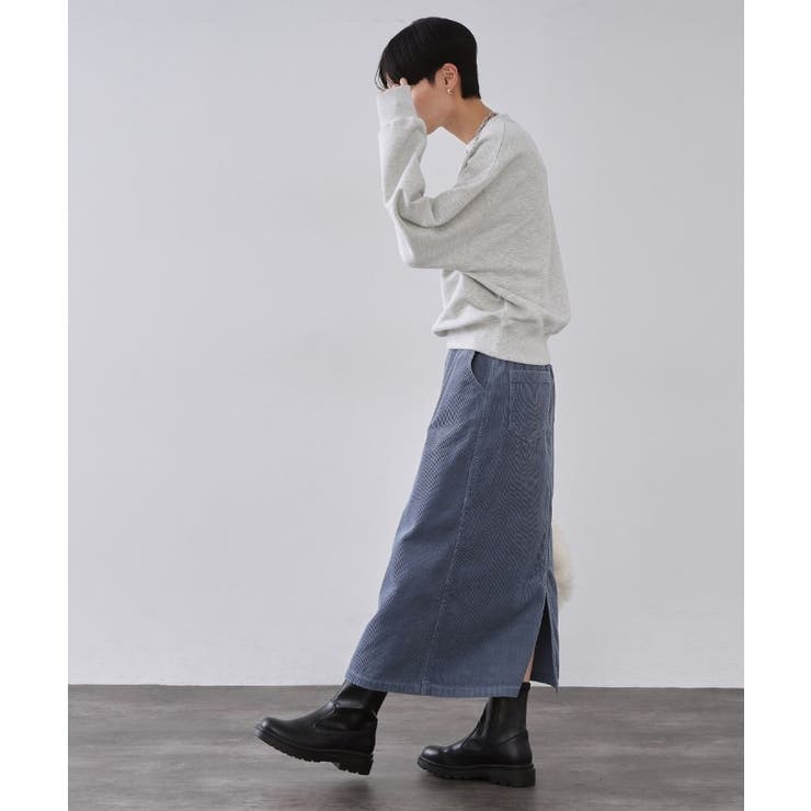 裏毛プリント刺繍ロゴ【洗濯機OK】 | OPAQUE.CLIP | 詳細画像7 