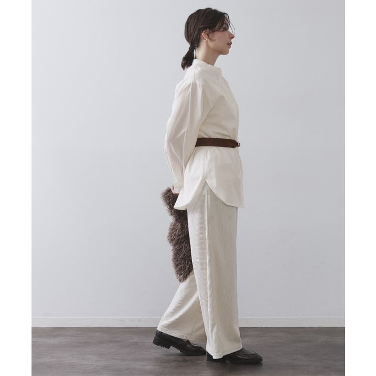 バンドカラーシャツ【洗濯機OK】 | OPAQUE.CLIP | 詳細画像3 