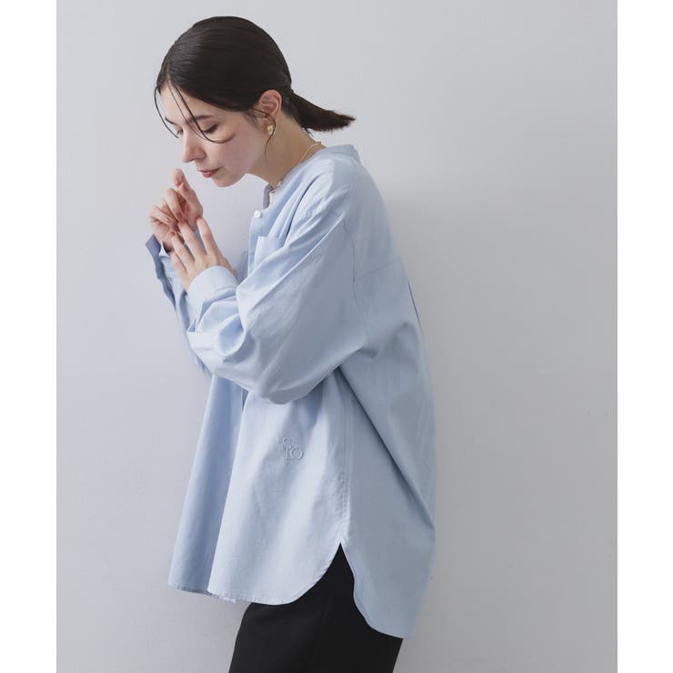 バンドカラーシャツ【洗濯機OK】 | OPAQUE.CLIP | 詳細画像9 