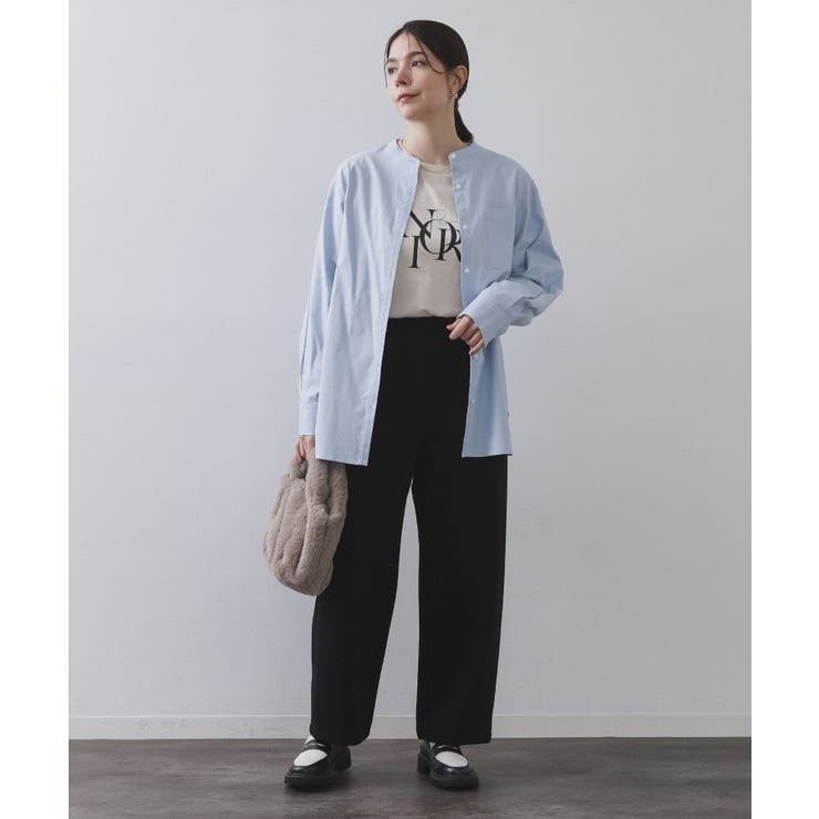 バンドカラーシャツ【洗濯機OK】 | OPAQUE.CLIP | 詳細画像10 