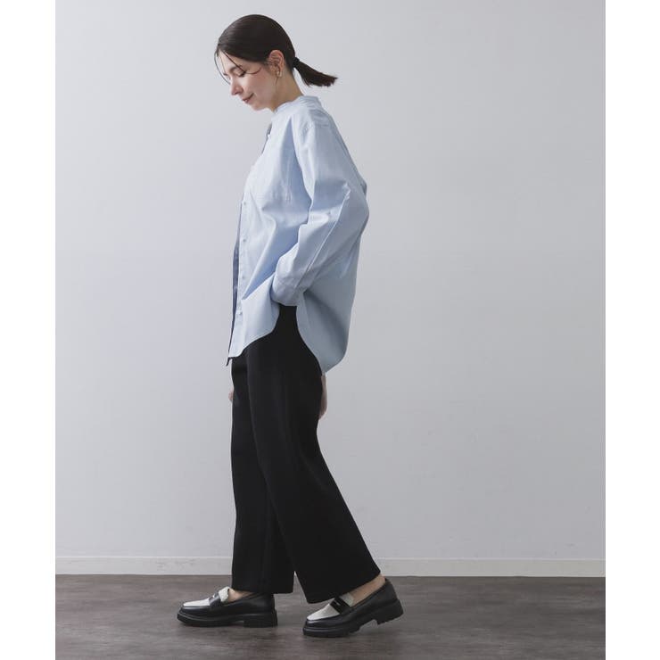 バンドカラーシャツ【洗濯機OK】 | OPAQUE.CLIP | 詳細画像11 