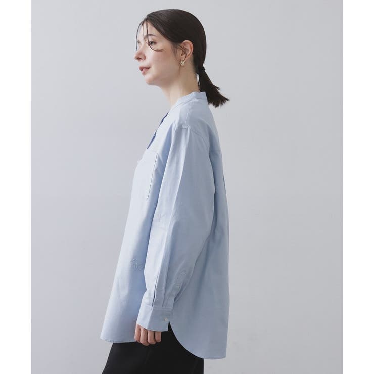 バンドカラーシャツ【洗濯機OK】 | OPAQUE.CLIP | 詳細画像14 