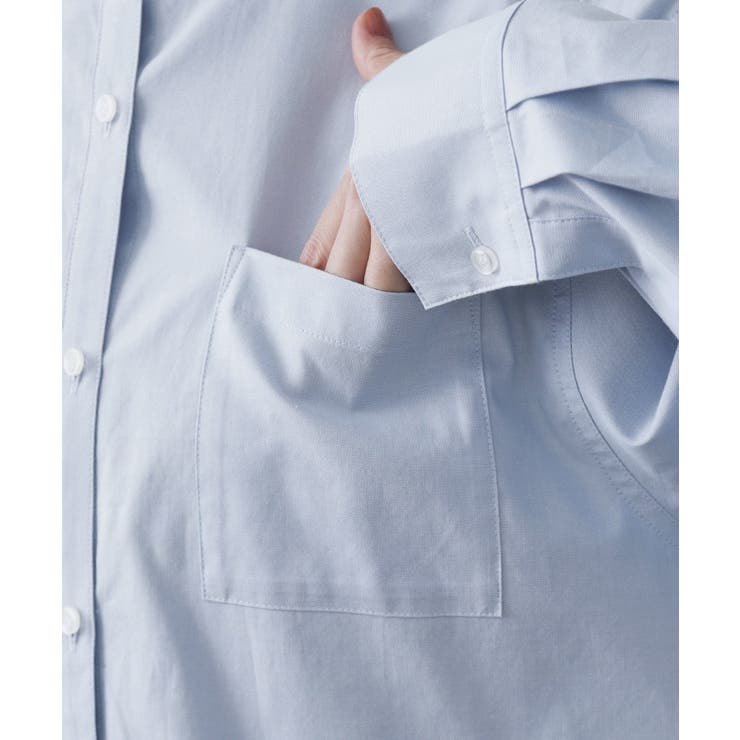 バンドカラーシャツ【洗濯機OK】 | OPAQUE.CLIP | 詳細画像16 