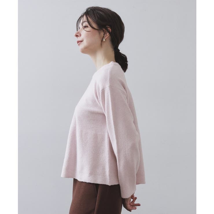 ペプラムニット【洗濯機OK】 | OPAQUE.CLIP | 詳細画像14 