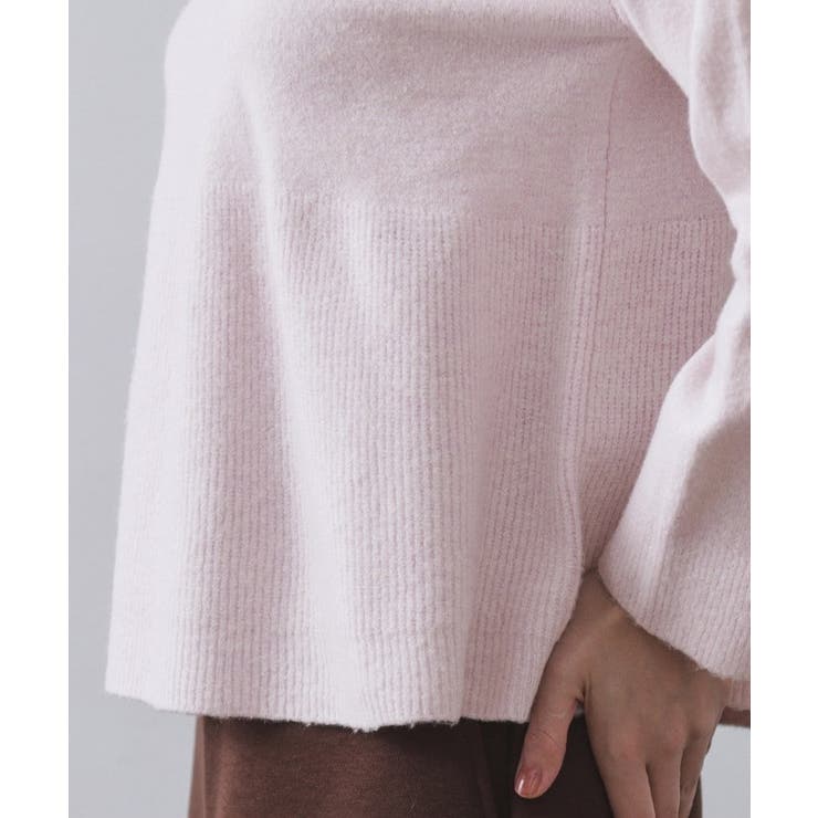 ペプラムニット【洗濯機OK】 | OPAQUE.CLIP | 詳細画像18 